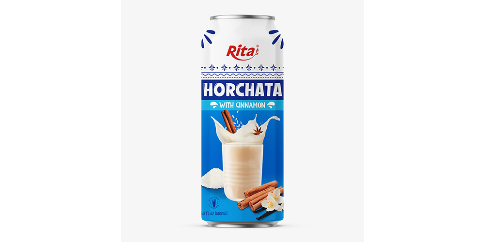 Private Label Horchata Mixed Cinnamon 500ml Can